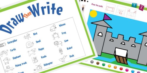 FREE Draw Then Write iTunes App Download (Great for K-3rd Grade)