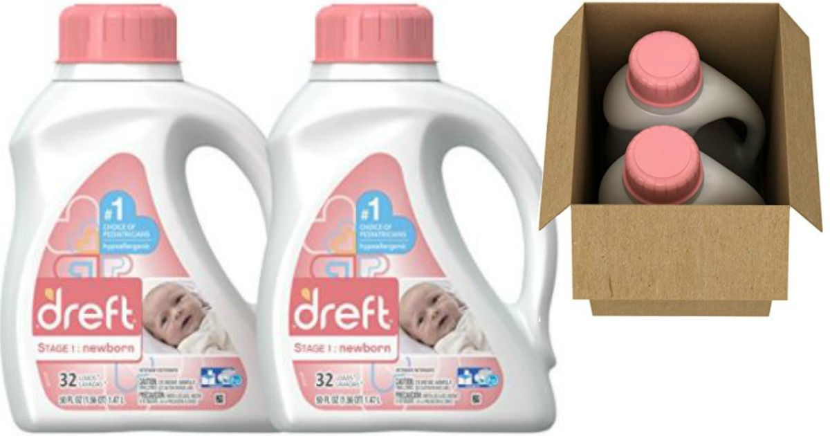 Amazon 2Pack Dreft 50 oz Liquid Laundry Detergent ONLY 12.73 Shipped (Just 6.37 Each)