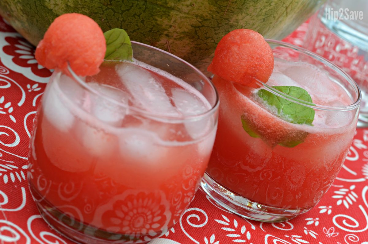 Watermelon Punch Recipe | Hip2Save