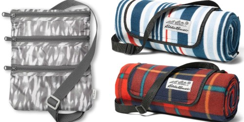 Eddie Bauer: 50% Off Entire Purchase Including Clearance = $5.99 Travel Bag & More