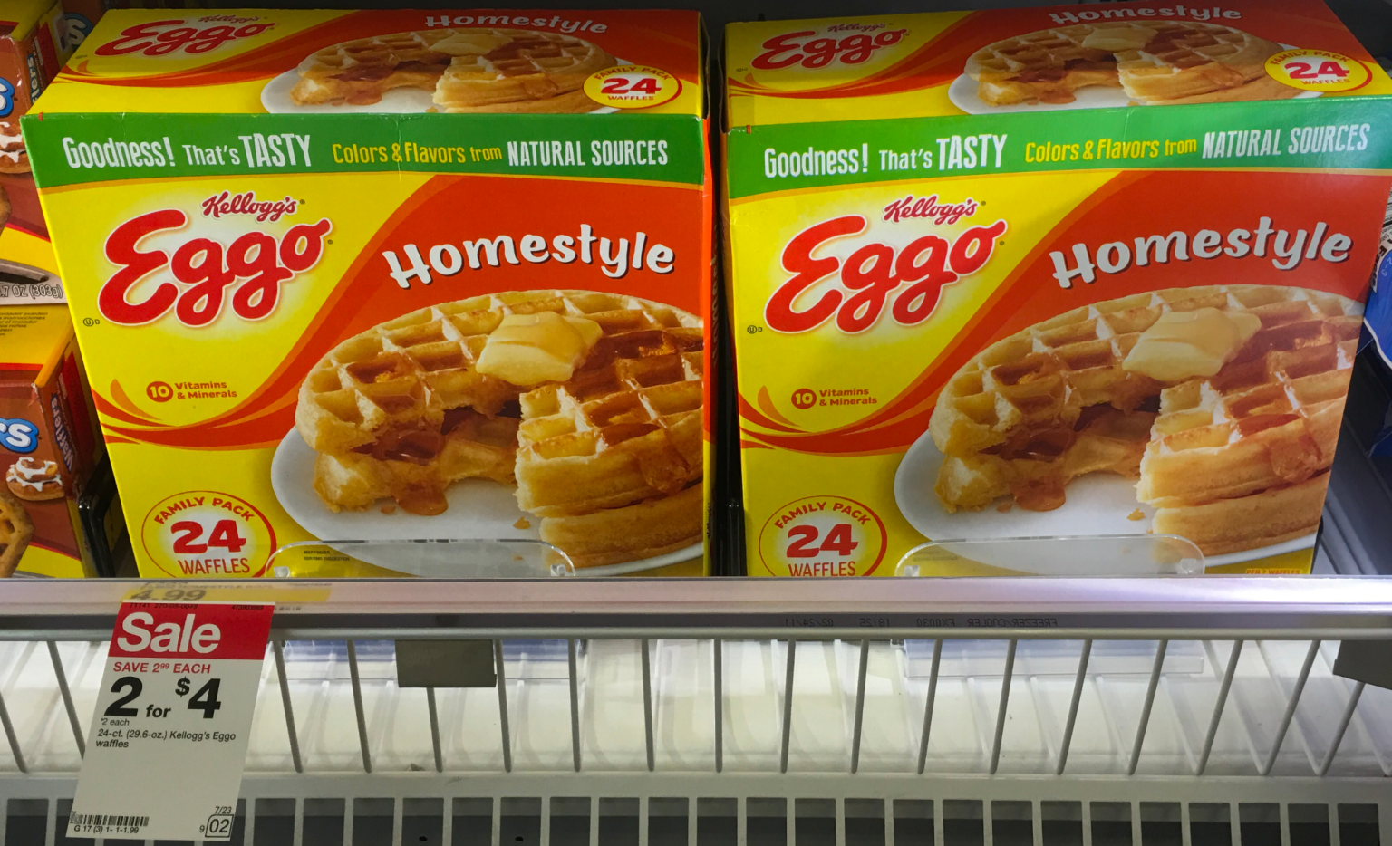 Target: Eggo Waffles 24-count Box Just $2 (regularly $5)