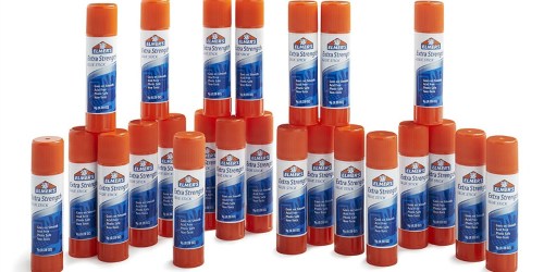 24-Pack of Elmer’s Extra Strength Glue Sticks Only $4.62 (Just 19¢ each)