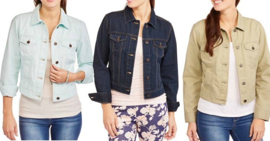 Women's Denim Jackets ONLY $8 (Choose From 4 Color Options)