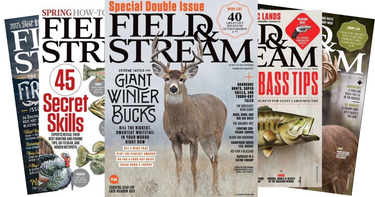 Free 1Year Subscription to Field & Stream Magazine
