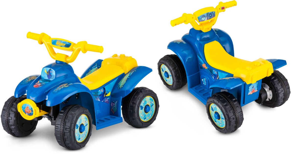 Disney Finding Dory 6V Toddler Quad Ride On Only 29 (Regularly 69)