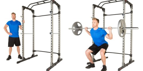 Fitness Reality Super Max Power Cage Only $153.49 (Has 800-Pound Weight Capacity)