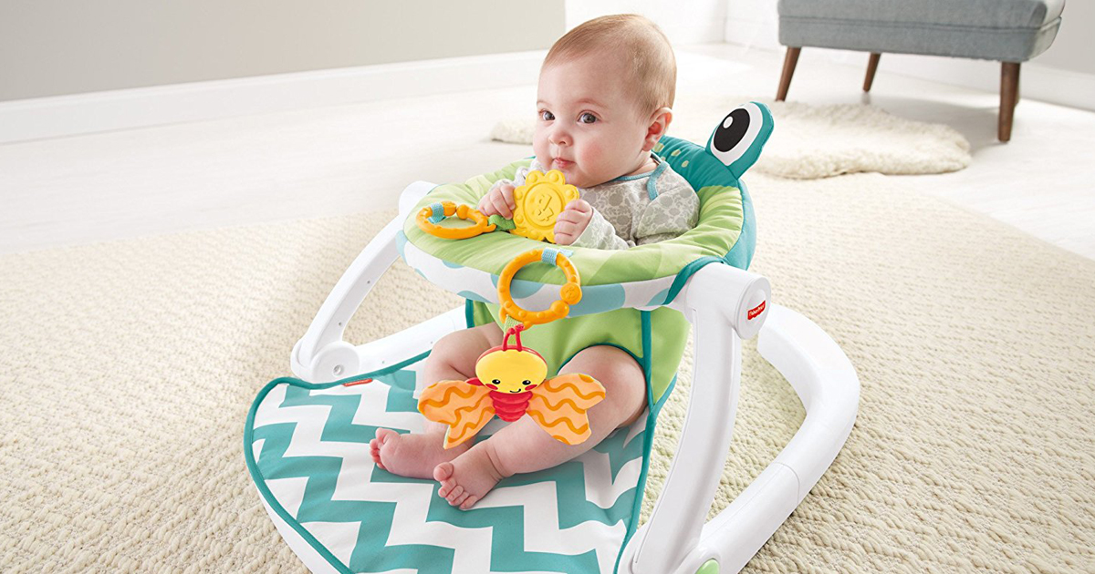 fisher price sit me up frog floor seat