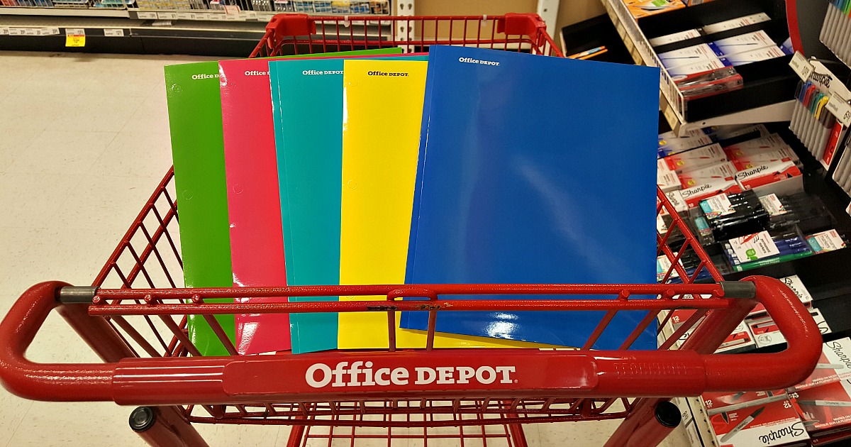 Office Depot/OfficeMax School Supply Deals Starting 7/30 = 1¢ Filler
