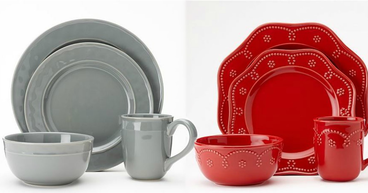 Kohl’s Cardholders Food Network 4Piece Place Settings ONLY 8.74 Each
