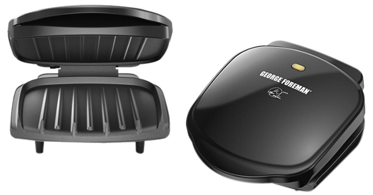 Foreman Classic Plate Electric Grill Only 9.99 Shipped (Great