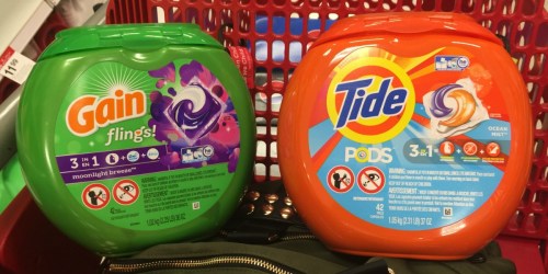 Target Shoppers! 50% Off Tide, Gain, Bounce & More After Gift Card (Starting 9/24)