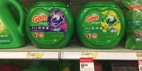 Target: Gain Flings 42 Count & Gain Fireworks 19.5 Oz Only $4.99 Each (Regularly $11.99)