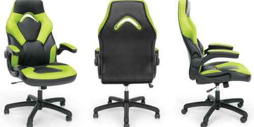 Amazon: Essentials Leather Gaming Chair ONLY $65.59 Shipped (Regularly $90.84)