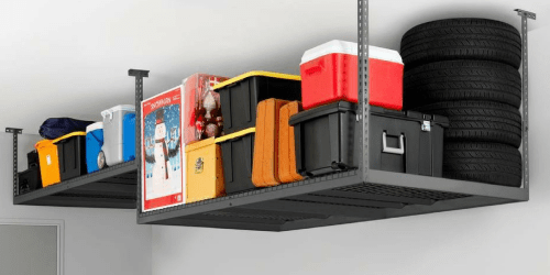Home Depot: 30% Off Garage Organization (Save on Ceiling Racks That Can Hold 600 Lbs)