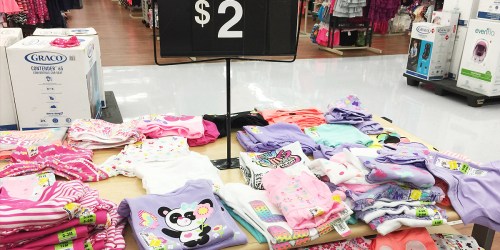 Walmart Clearance: $2 Baby & Toddler Clothing