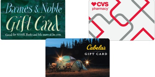 $100 CVS Gift Card Only $90 Shipped + More Discounted Gift Card Deals