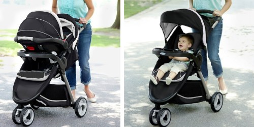 Graco FastAction Fold Sport Click Connect Travel System Only $143 (Regularly $219)