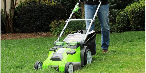 Amazon: GreenWorks 20-Inch Cordless Lawn Mower Only $287.80 Shipped (Reg. $399)