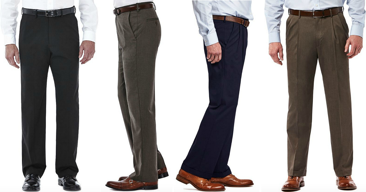 Kohl's Cardholders! Men's Haggar Premium Dress Pants ONLY $13.99 ...