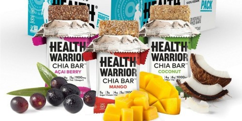 Amazon: Gluten-Free Chia Bars 15-Count Variety Box Only $9.74 Shipped (Just 65¢ Each)
