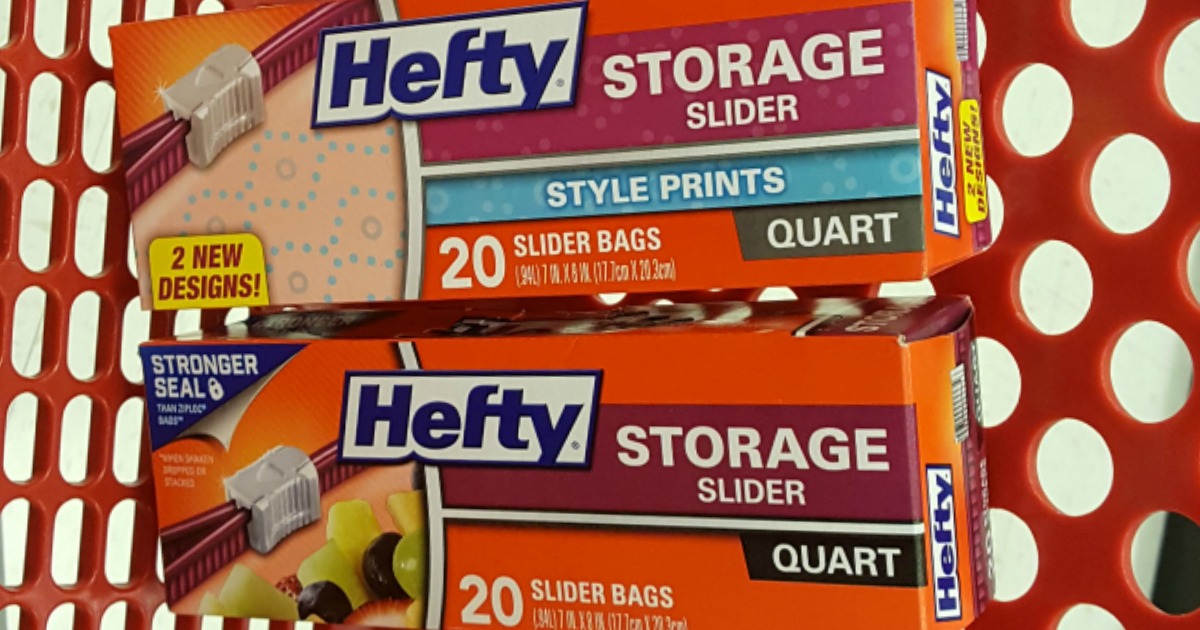 Target Hefty 20ct Slider Bags Just 83¢ Each (Regularly 1.99)