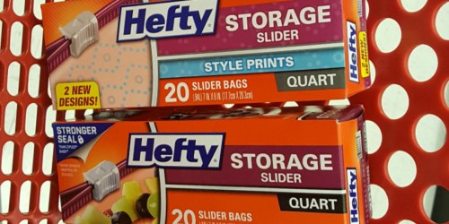 Target: Hefty 20ct Slider Bags Just 83¢ Each (Regularly $1.99)