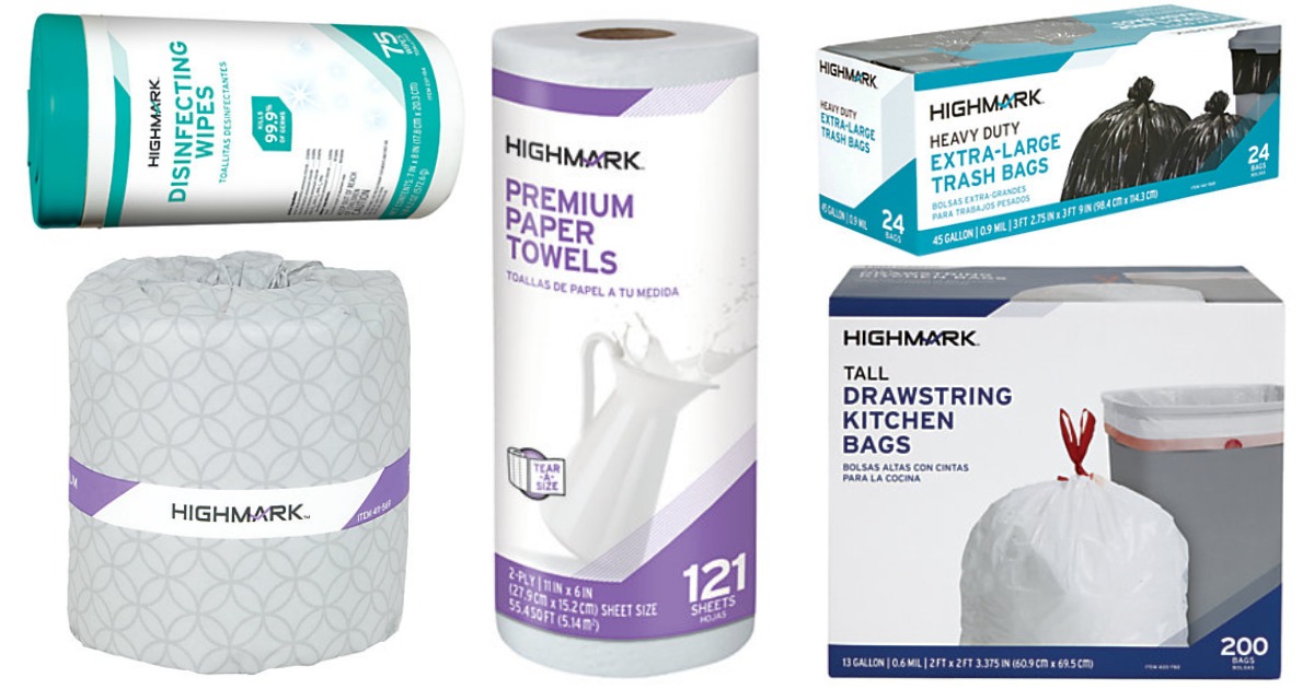 Office Depot/OfficeMax FREE HighMark Cleaning Supplies + Cheap Paper (After Rewards)