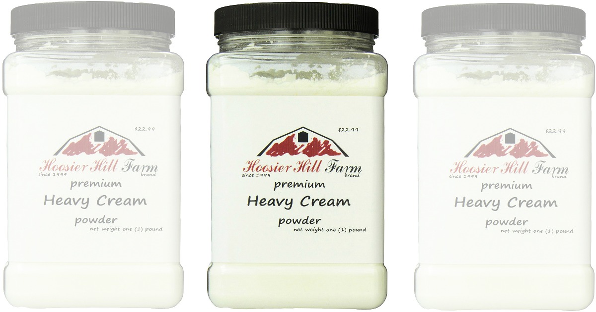 Amazon Hoosier Hill Farm Heavy Cream Powder 1 Pound Jar Only 4.98 Shipped