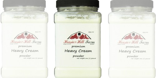 Amazon: Hoosier Hill Farm Heavy Cream Powder 1 Pound Jar Only $4.98 Shipped