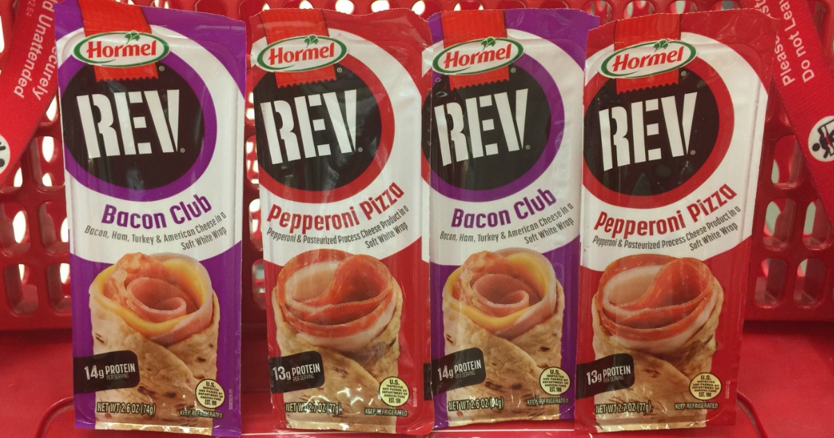 Target Shoppers! Make 50¢ When You Buy Hormel REV Wraps