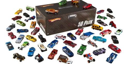 Hot Wheels Cars 50 ct Pack Only $33.14 Shipped (Regularly $55) – Just 66¢ Per Car