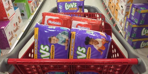 WOW! Score 10 Huggies & Luvs Diapers Jumbo Packs + $15 Target Gift Card – All For ONLY $55