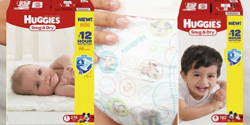 Amazon Prime: Huggies Size 4 Diapers 192 Count Pack Only $15.19 Shipped (Just 8¢ Per Diaper)