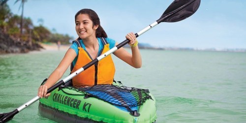 Amazon: Inflatable Kayak, Oar & Air Pump Only $49.99 Shipped (Regularly $69.99)