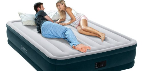 Amazon: Intex Elevated Comfort Queen Size Airbed w/ Built-In Pump Only $34.99 Shipped