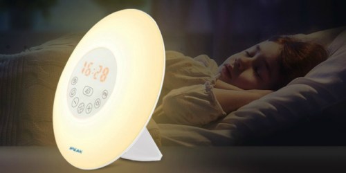 Amazon: IPEAK Sunrise Alarm Clock Just $17.99 Shipped (Wakes You Up Gradually)