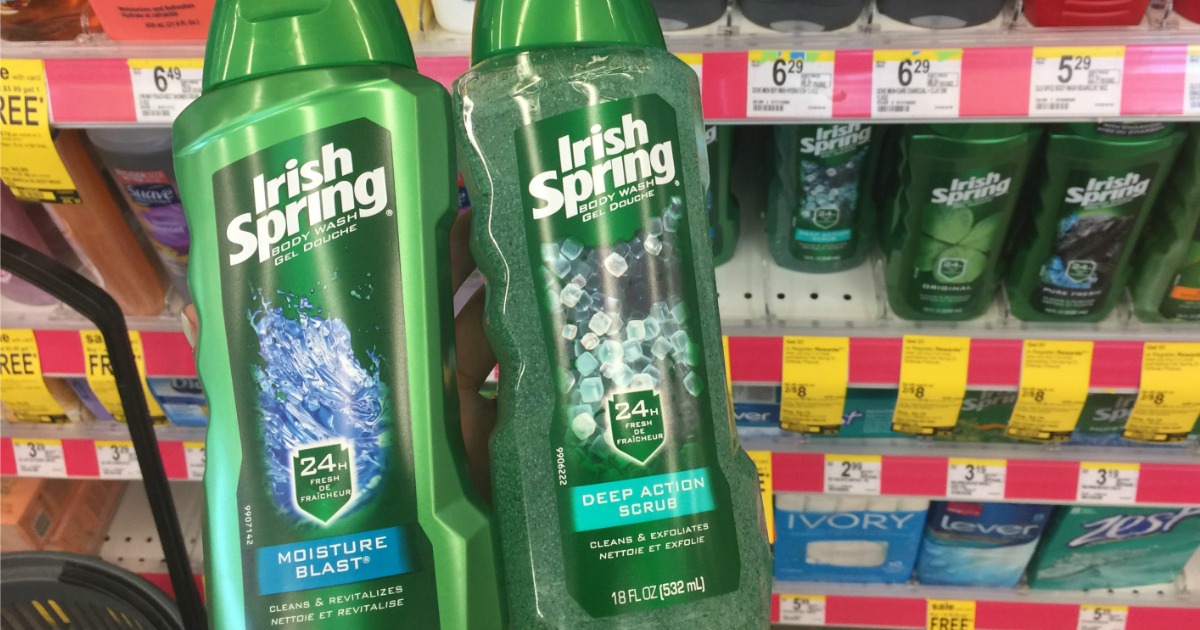 New 1/1 Irish Spring Body Wash Coupon = Only 99¢ at Walgreens After
