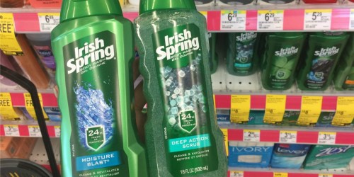 New $1/1 Irish Spring Body Wash Coupon = Only 99¢ at Walgreens After Rewards