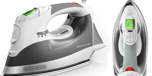 Amazon: Black & Decker Auto-Off Digital Advantage Iron Just $26.41 Shipped (Regularly $45)