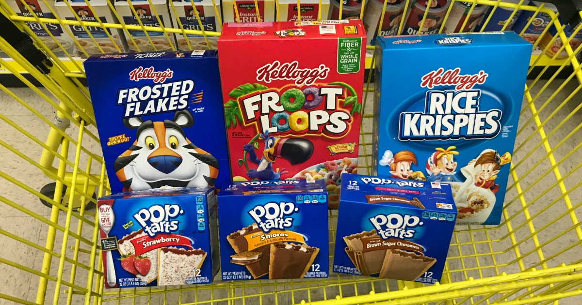 Dollar General Shoppers! Kellogg's Cereal & Pop-Tarts Just $1.33 Each ...