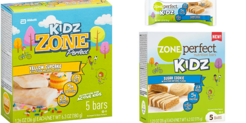 Target Shoppers! Kidz Zone Perfect Bars 5-Count Packs Only $1.74 Each (Just 35¢ Per Bar)