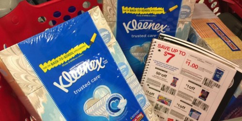 Target: Kleenex 4-Pack as Low as $2.39 After Gift Card & Cash Back (Just 60¢ Each)
