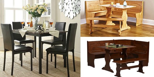 Kmart Summer Blowout Sale: $100 Off 5-Piece Dining Set or 3-Piece Breakfast Nook