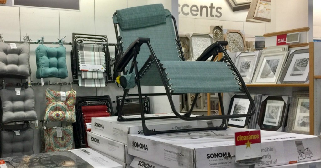 Kohl S Clearance Finds Sonoma Oversized Anti Gravity Chair Just