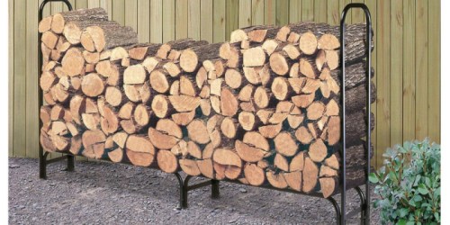 Landmann 8 Foot Firewood Rack With Cover Just $39.94 Shipped (Regularly $70)
