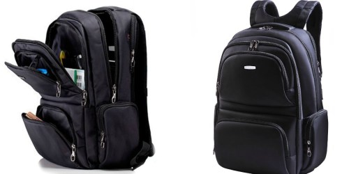 Amazon: Highly Rated Laptop Backpack Only $19.99 (Regularly $79) – Fits up to 15.6″ Laptops