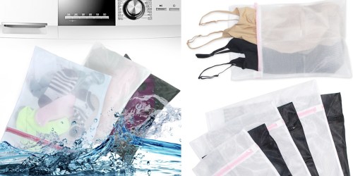 Amazon: Mesh Delicates Laundry Wash Bag 6-Piece Set Only $4.99 (Just 83¢ Per Bag)