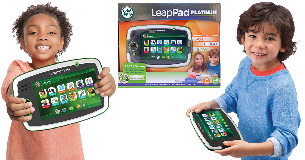 leapfrog leappad platinum kids learning tablet