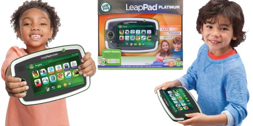 ToysRUs: LeapFrog LeapPad Platinum Kids Learning Tablet Only $59.99 Shipped (Regularly $100)