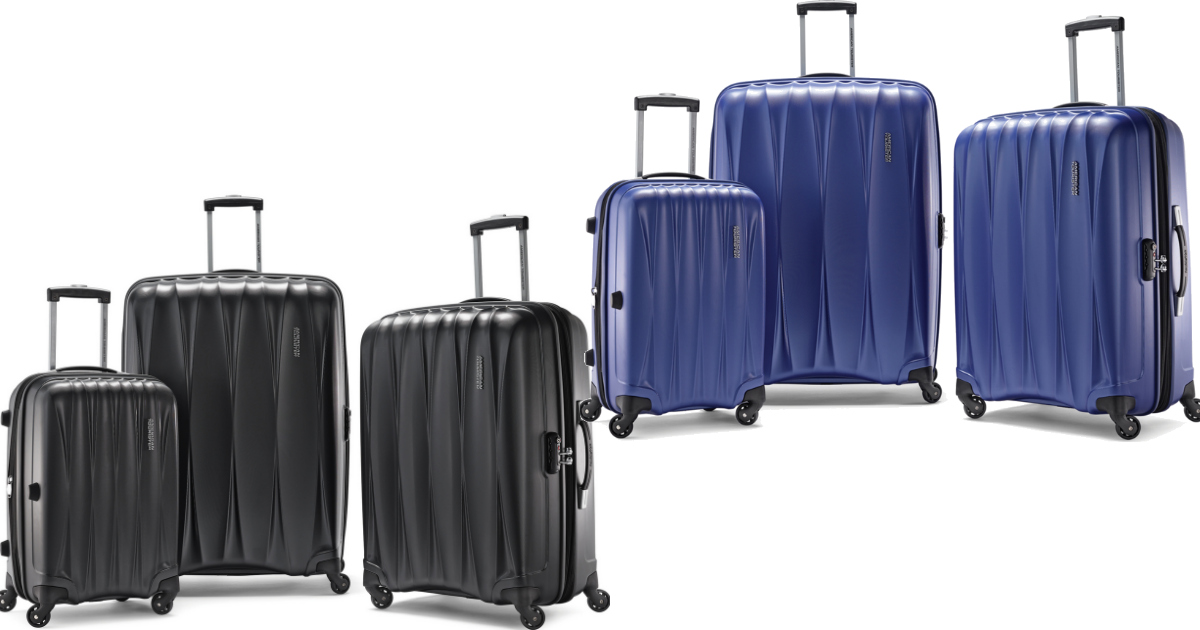 3Piece American Tourister Hardside Spinner Luggage Set 168 Shipped (Regularly 420)